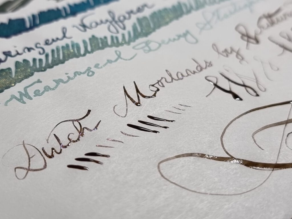 Dutch Moorlands ink by Dominant Industry, courtesy Scrittura Elegante