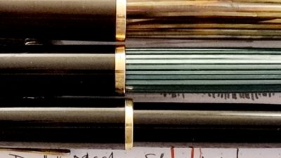 Two Pelikan 400NN and a Geha 605 (1950s-60s)
