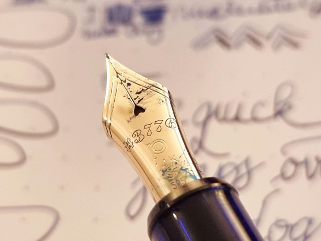 Platinum #3776 Century’s 14k SF nib