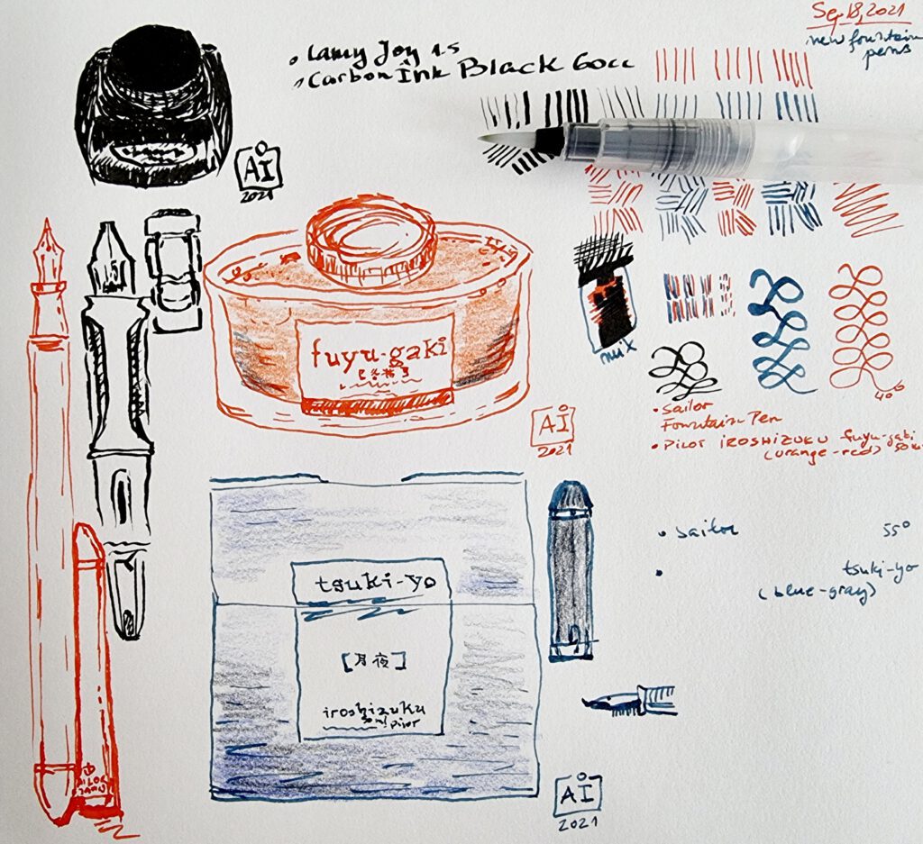 Drawing Getting Started with Ink and Water-soluble Pencil