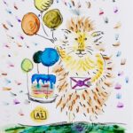 Drawing Hedgy in Watercolor