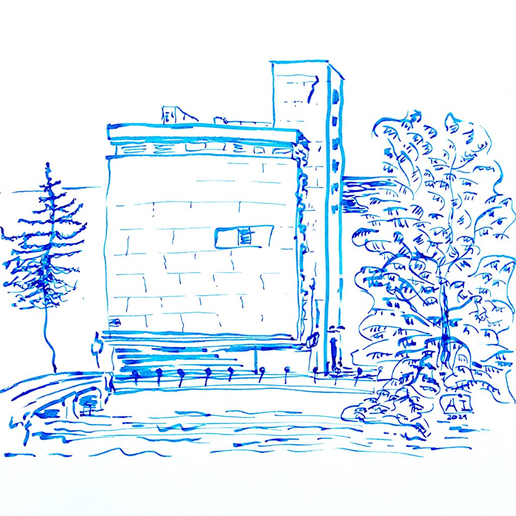 Drawing - Steigersgracht View from Hinoki Rotterdam