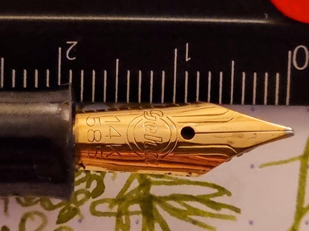 Geha 605 - Nib dimensions