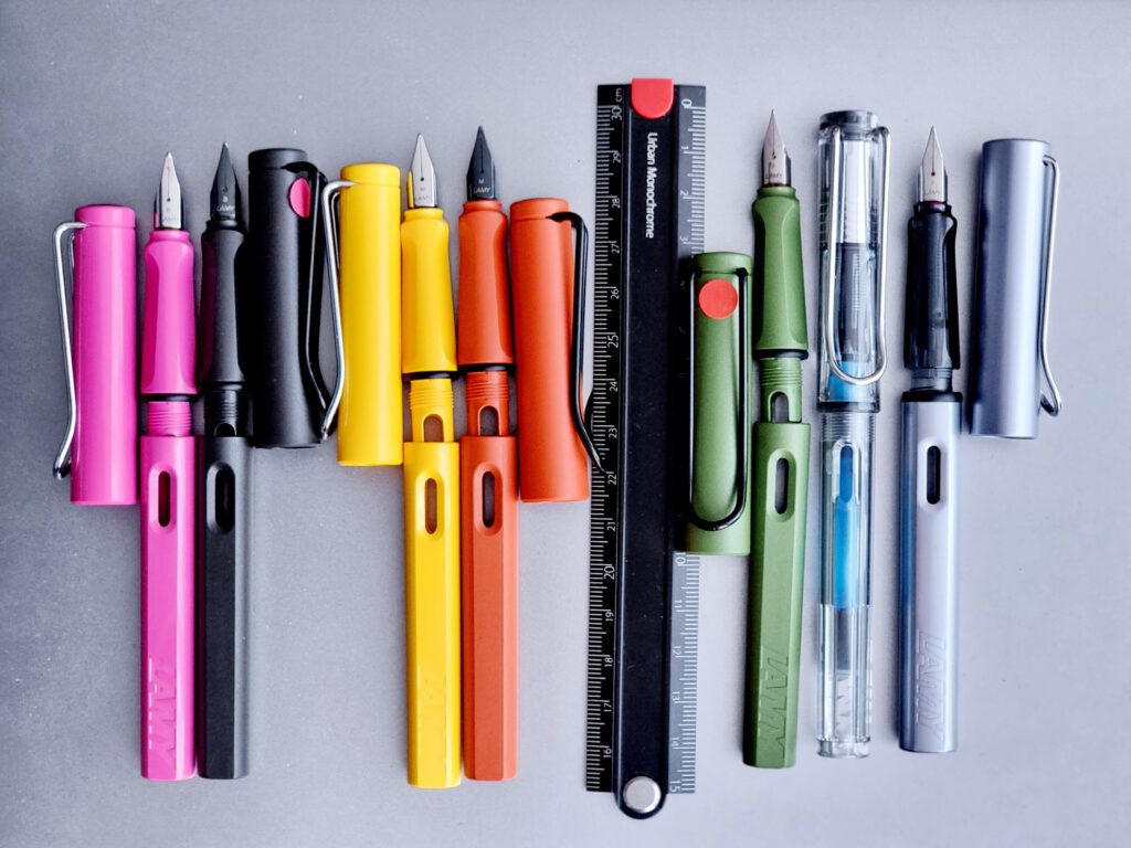 Lamy Safari Lineup