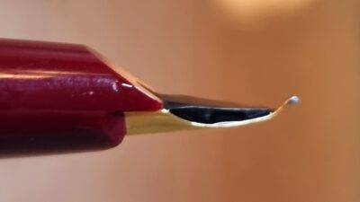 An Artisanal ‘Concord’ Nib on a Montblanc 121 Burgundy (Export Only)