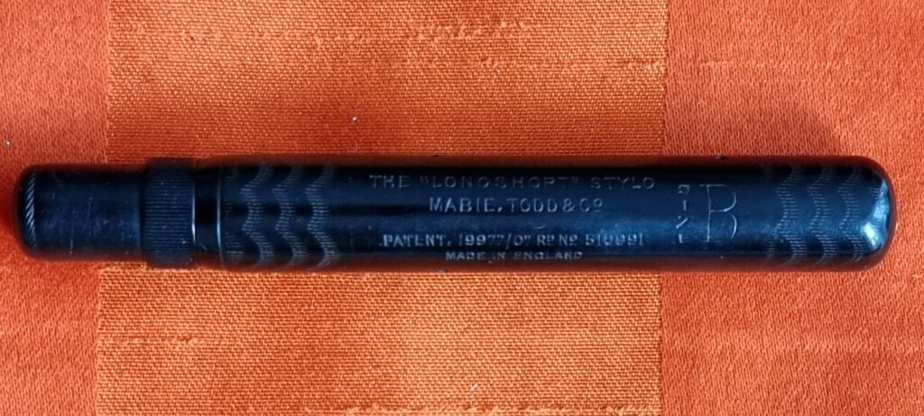 Mabie Todd LongShort Stylo sideview