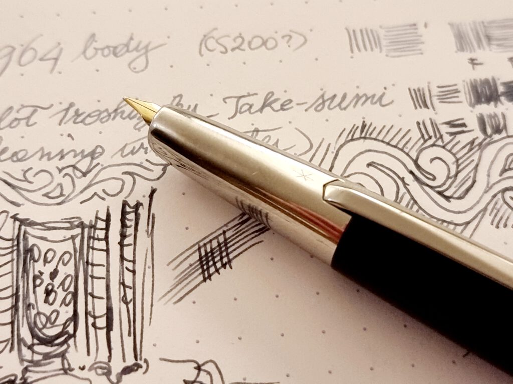 Nib and grip - Pilot Capless 1966