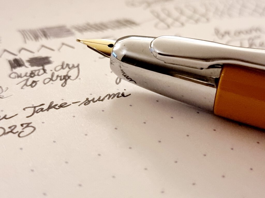 Nib and grip zoom-in - Pilot Capless 2016