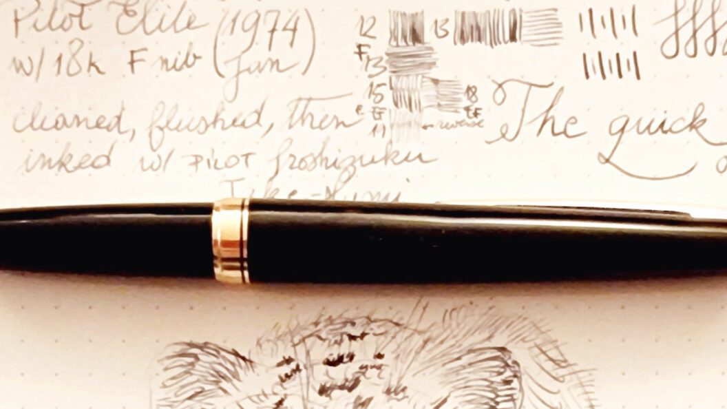 PILOT Elite - H774 18k F Nib - Pen Overview