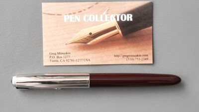Parker “51” Mk I (1950-51) with Greg Minuskin nib (2022)