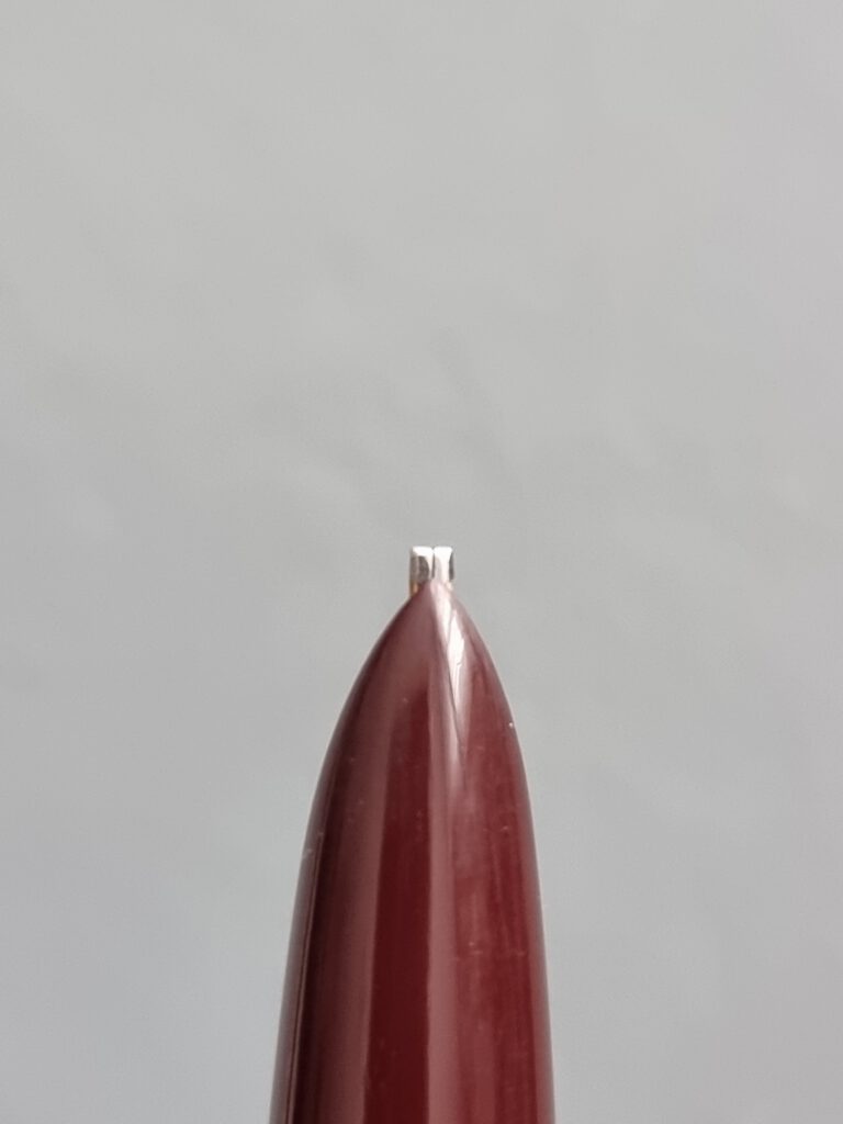 Parker 51 w Greg Minuskin nib - Nib overview