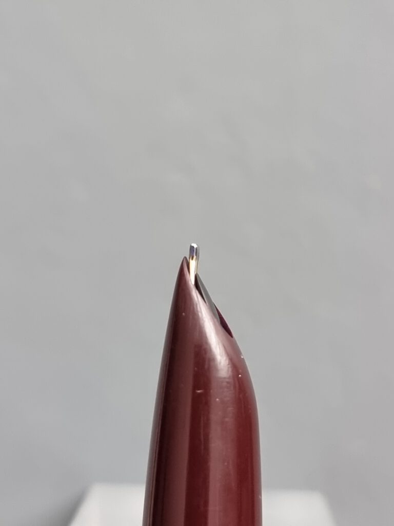 Parker 51 w Greg Minuskin nib - Nib sideview