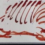 Pilot Custom Grandee H1079 MS nib - Hedgy drawing