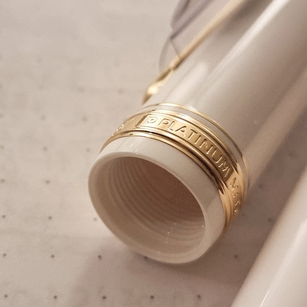 Platinum C3776 White - 14k UEF - Cap Band