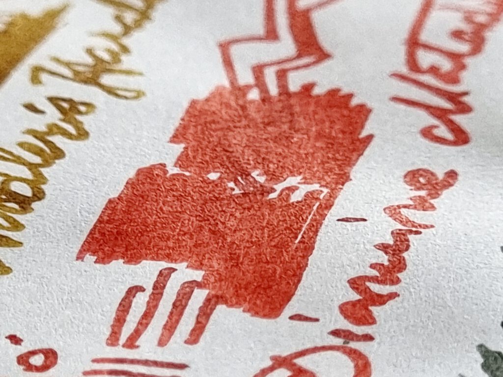 1970s Sailor Mini 21 - Zoom nib - Red ink